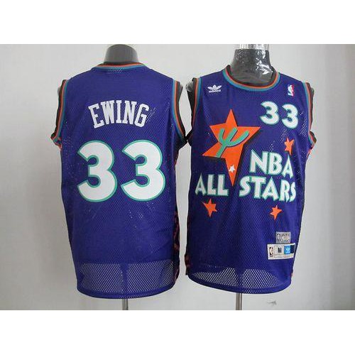 Knicks Blue York Knicks #33 Mitchell And Ness Jersey - Discounted