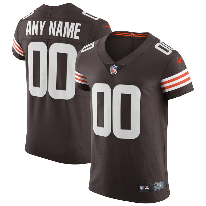 None  CLE Browns Retro Top-Grade Jersey for NFL Fans