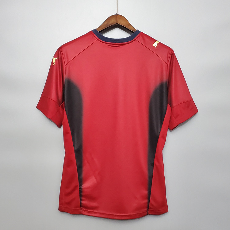 Licensed Premium Durable 2006 World Cup Italy Red Retro Shirt
