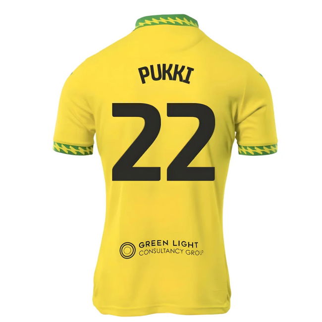 Vintage Jersey Popular 2025-2026 NOR Home Cost-Effective Pukki 22#242