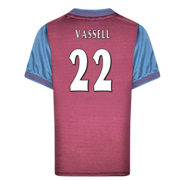 [DDJ] Aston Villa Retro Shirt Home Uniform 1998 (Vassell 22)
