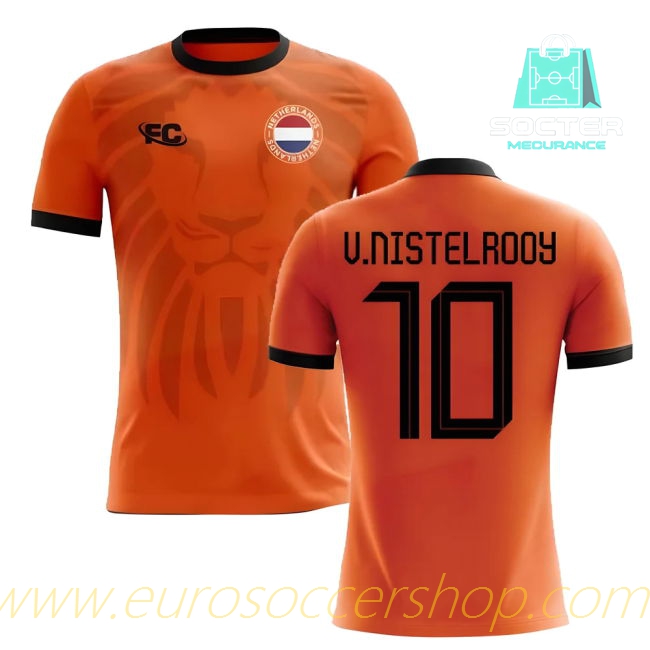 2018-2019 Holland Home Kit World Cup Concept (V.NISTELROOY 10)