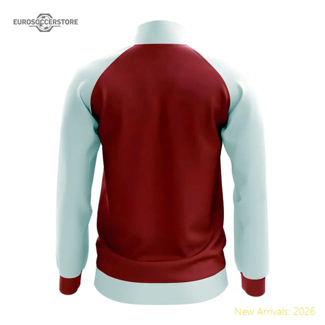 Top-Quality Genuine Monaco Concept Football Track Jacket (Red)