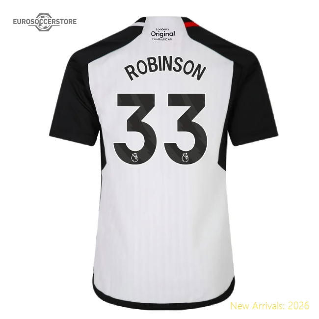 2023-2024 Fulham Home Shirt (Kids) (Robinson 33)