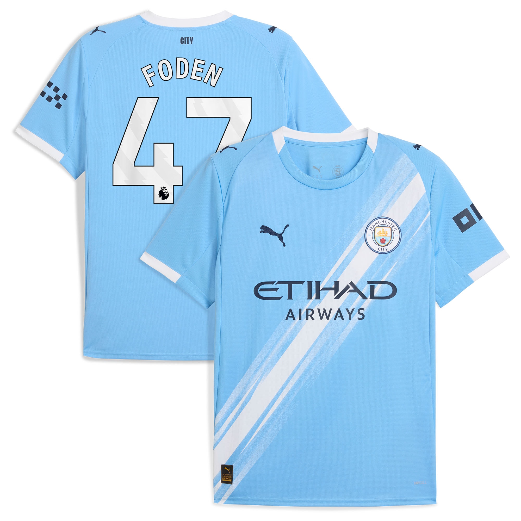 Man City Men's 2025 Premium Replica - Authentic - Free Shipping
