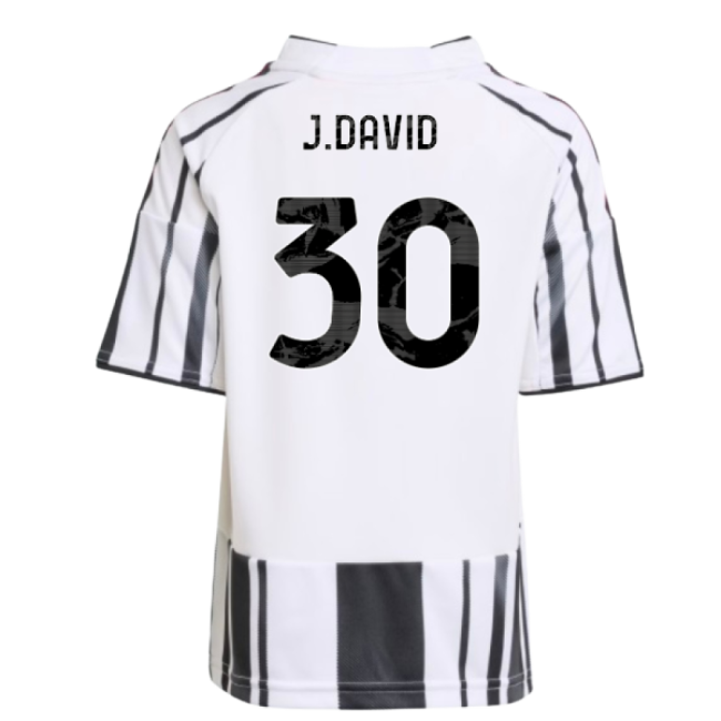 2025-2026 Juventus Authentic Home Jersey (J.David 30) | Discounted