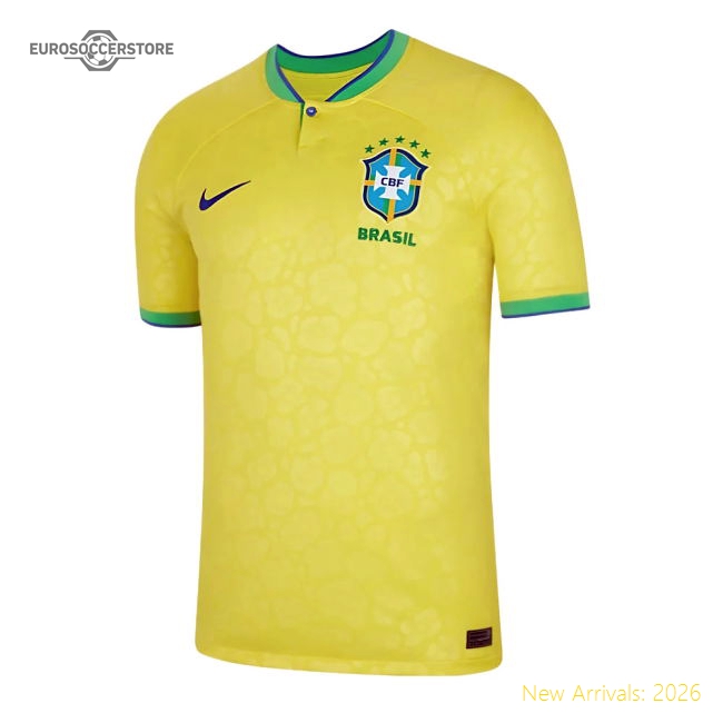 Football Brazil Jersey - Elite 2022-2023 Edition Durability