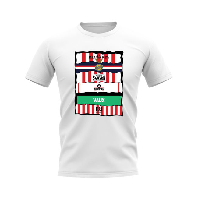 Sunderland Shirt Sponsor History T-shirt (White)