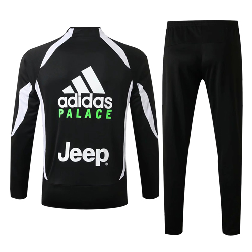 Durable 2019-20 Juventus Palace Black Training Suit Jacket Trousers