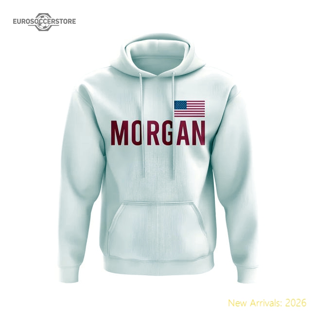 Alex Morgan American National Team Name Hoody (white) - Fan Collection
