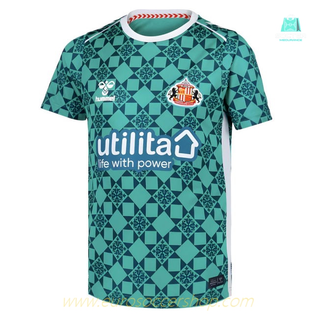 2025-2026 Sunderland Goalkeeper Shirt (Green) - Kids