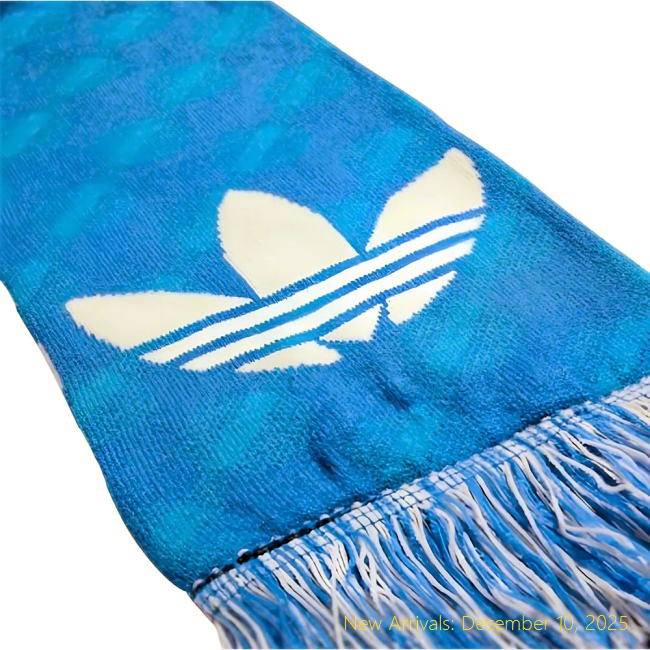 2025-2026 Real Madrid RM Premium Quality Third Scarf (Blue) -