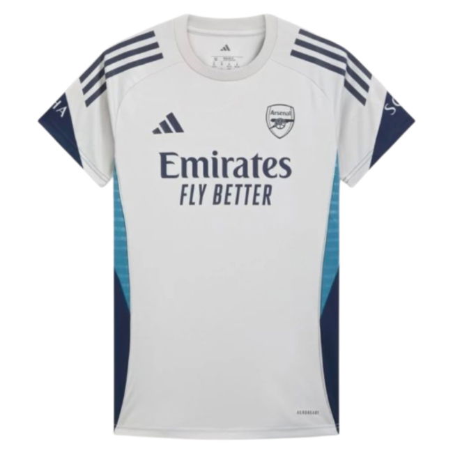 2025-2026 Arsenal Training Shirt (Grey Two) - Womens (Lewis Skelly 49)