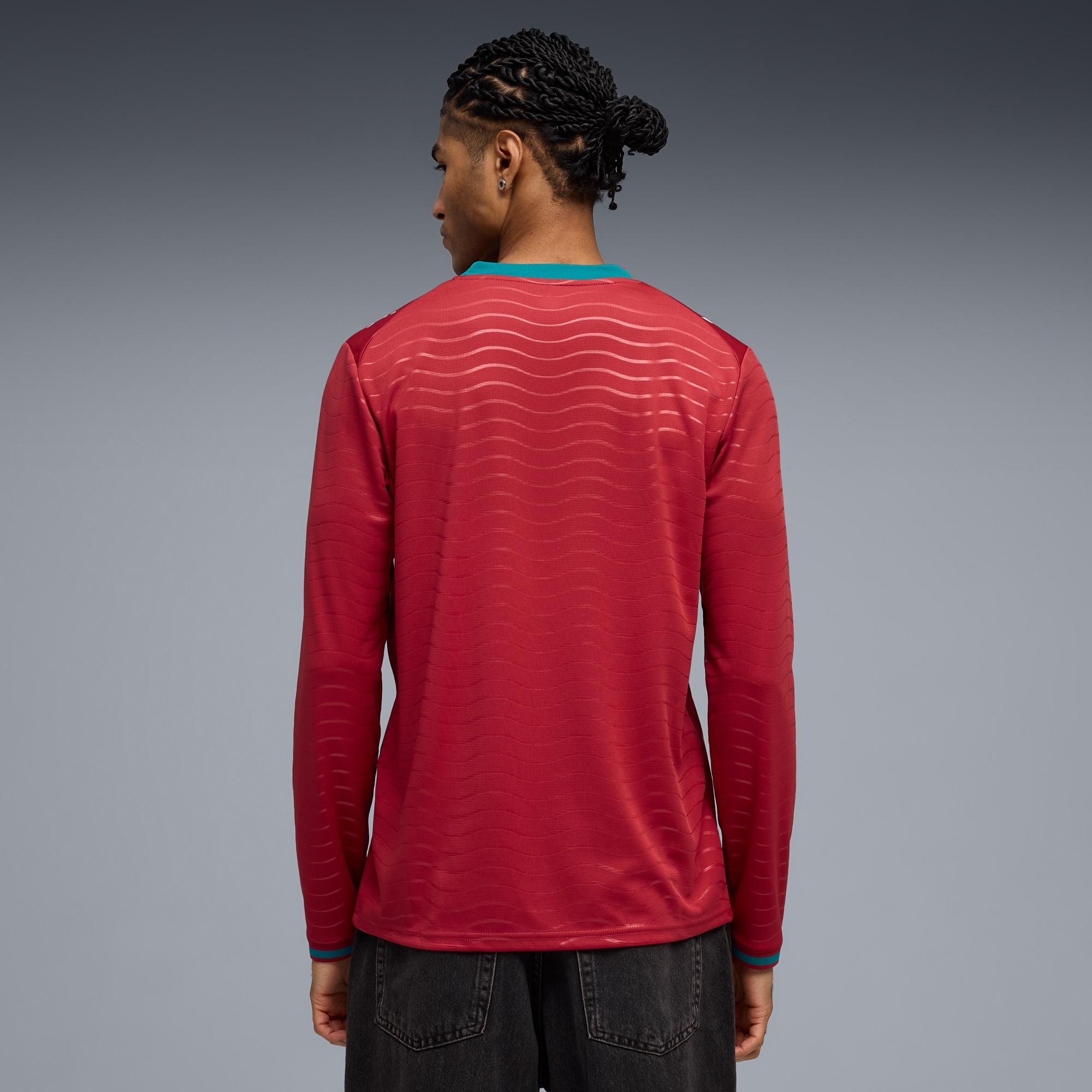 [SJH] Portugal National Team 2026 Home Replica Long Sleeve Jersey - Red
