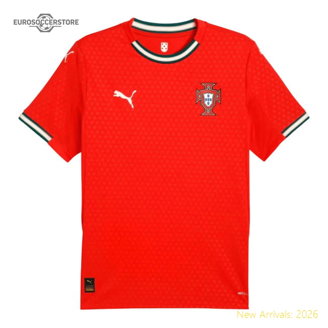 2025-2026 Small Adults Home Jersey Portugal Football Diogo J. 21