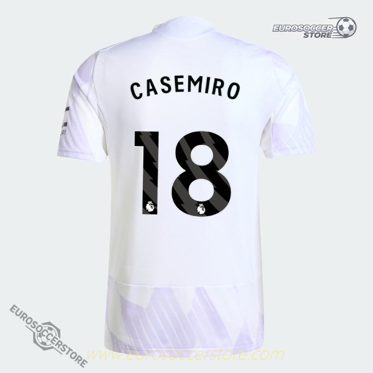 Manchester United 25-26 Away CASEMIRO 18 Football Jersey (Player Version)