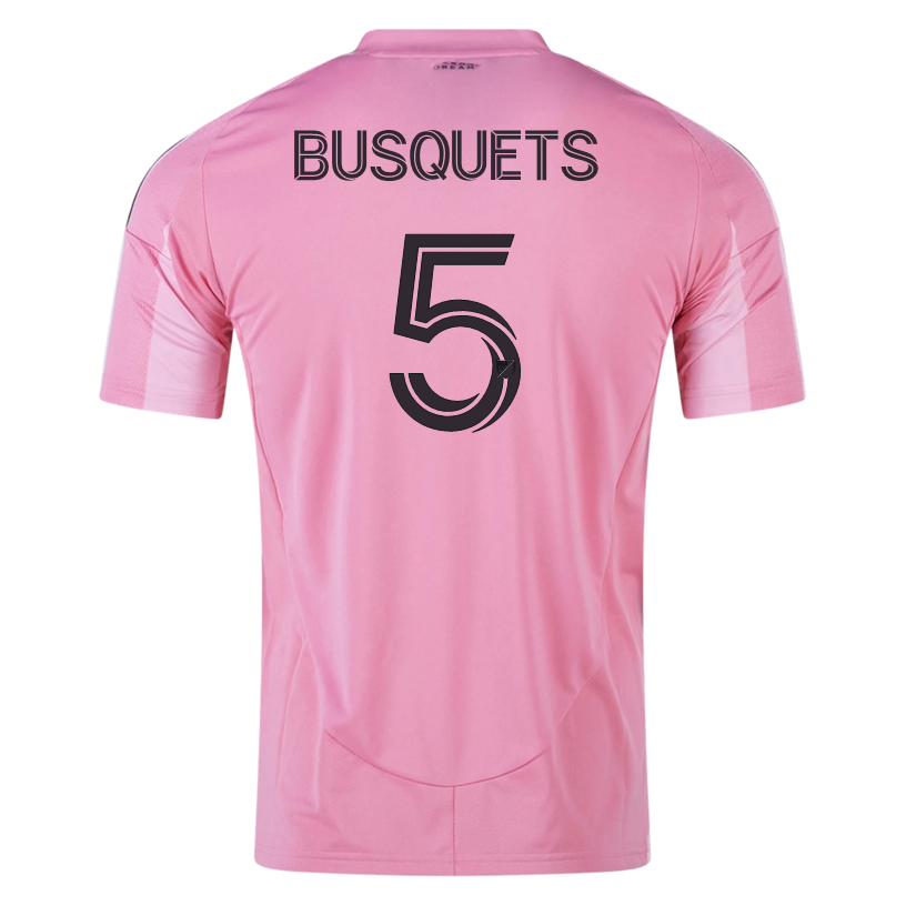 Inter Miami CF Busquets 2025-2026 UCL Home Jersey – Authentic Shirt