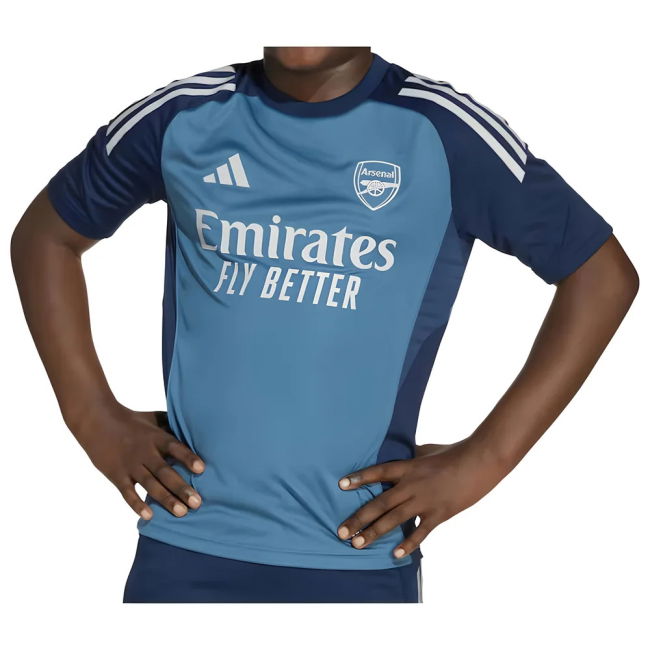 2025-2026 Arsenal Training Shirt (Blanch Blue) - Kids (Bergkamp 10)...