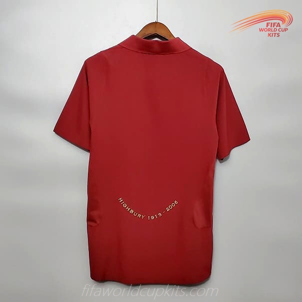 Arsenal 05-06 season First Choice Football Strip