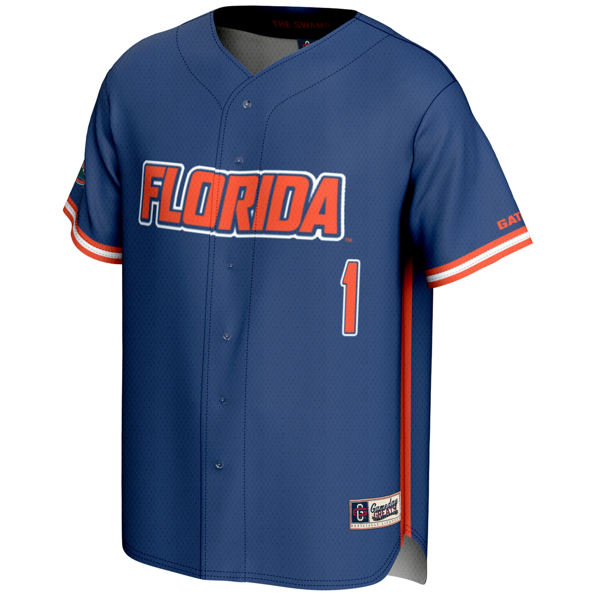 [DDG] Florida Gators GameDay Greats Lightweight Baseball Jersey - Royal