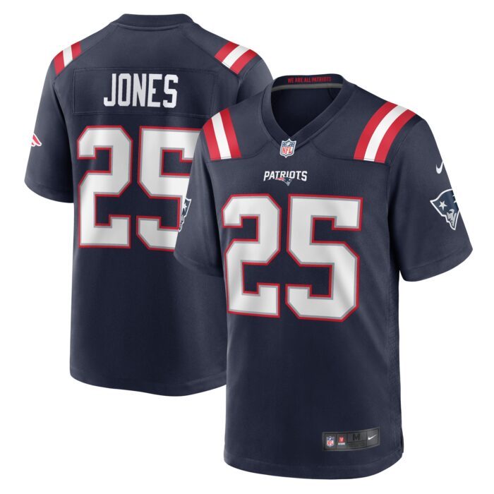 None Men's NE Patriots Sleek Game-Ready Jersey for NFL Fans