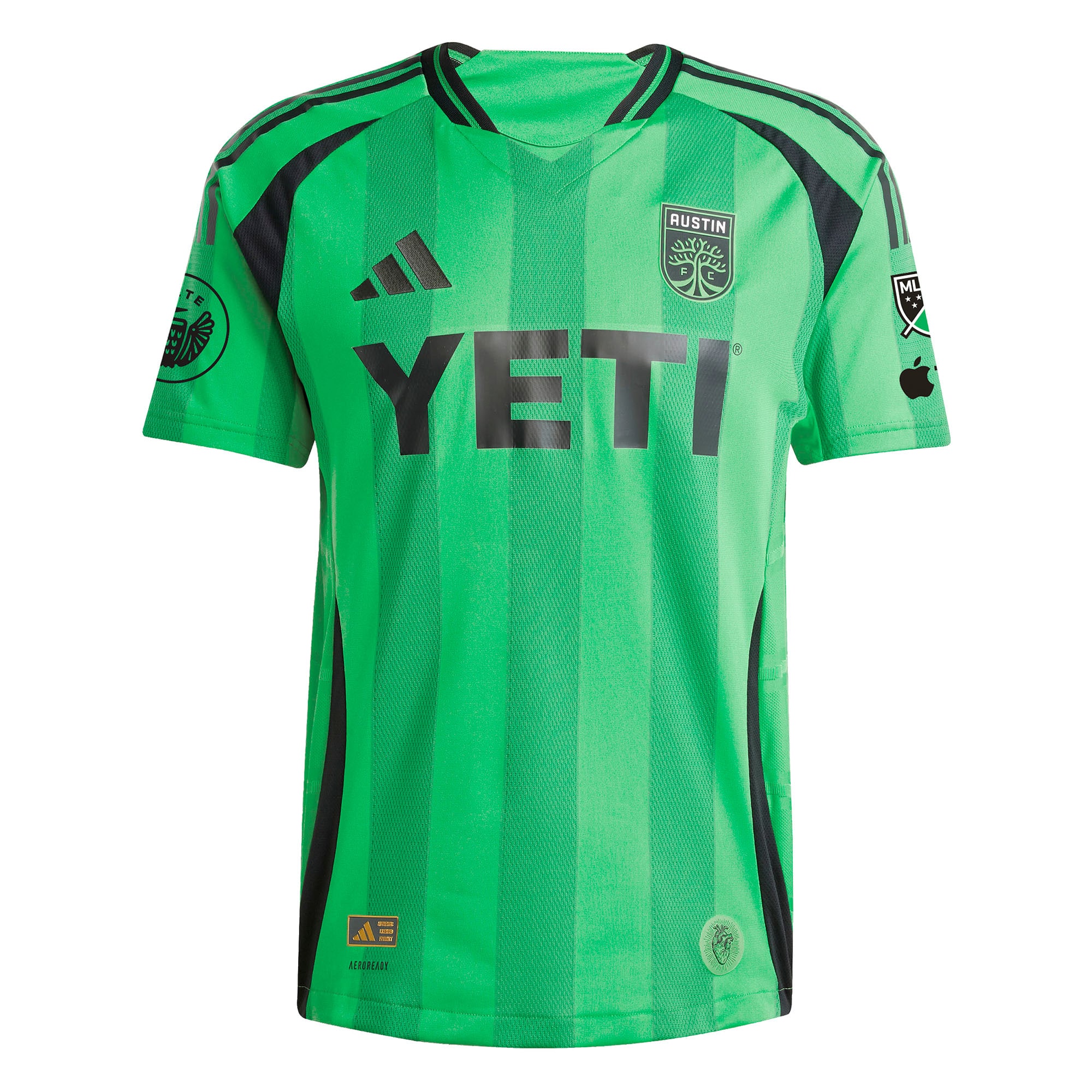 [LK] Myrto Uzuni Austin FC 2025 The Heartbeat On-Field Authentic Jersey - Green