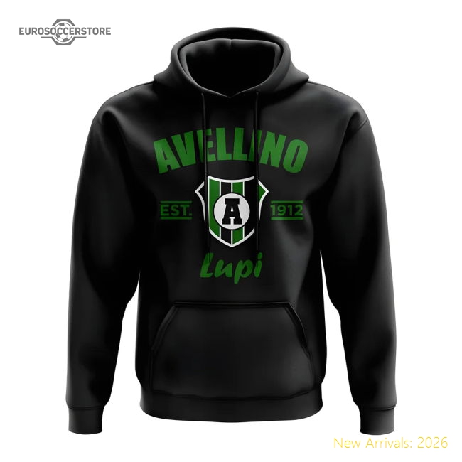 Exceptional Avellino Established Football Hoody (black)