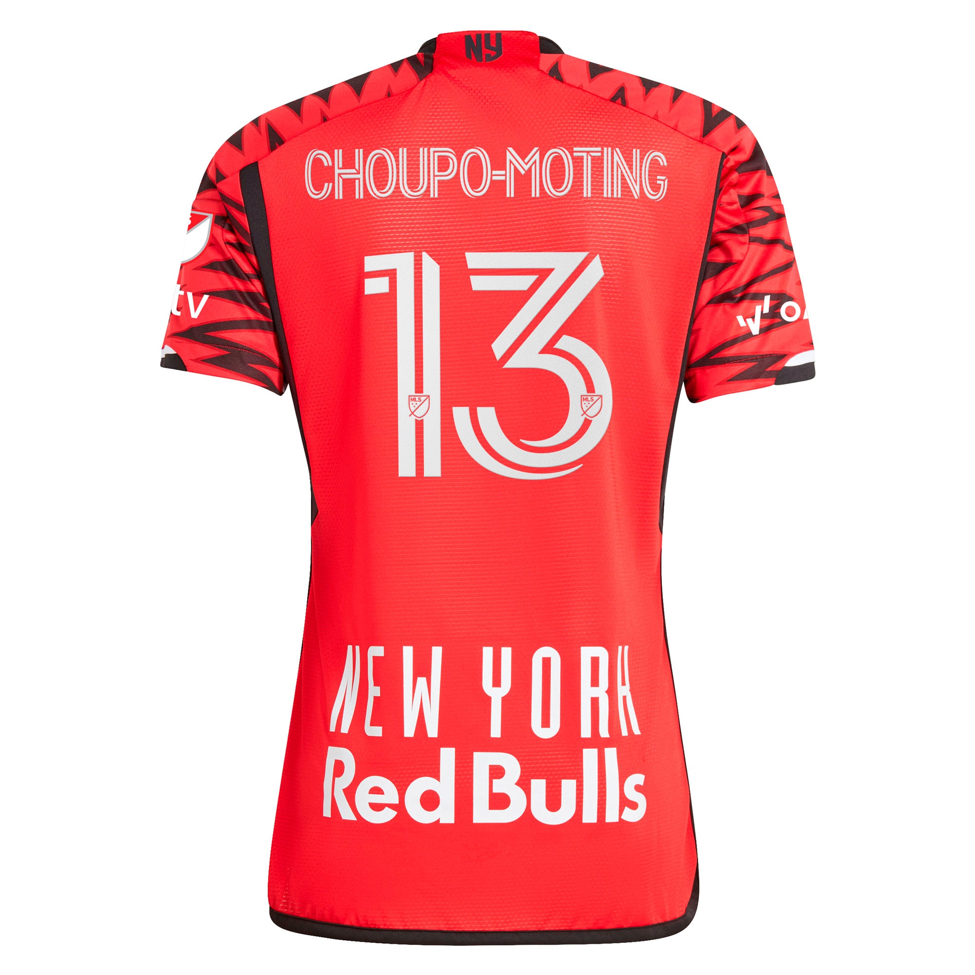 [SJH] Eric Maxim Choupo-Moting New York Red Bulls 2024 Legacy Authentic Player Jersey - Red