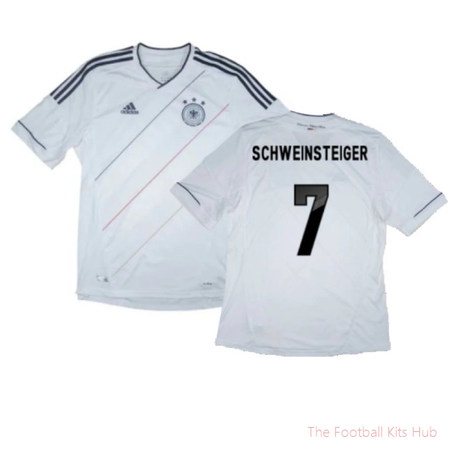 Germany 2012-13 Home Shirt (Excellent) (Schweinsteiger 7)