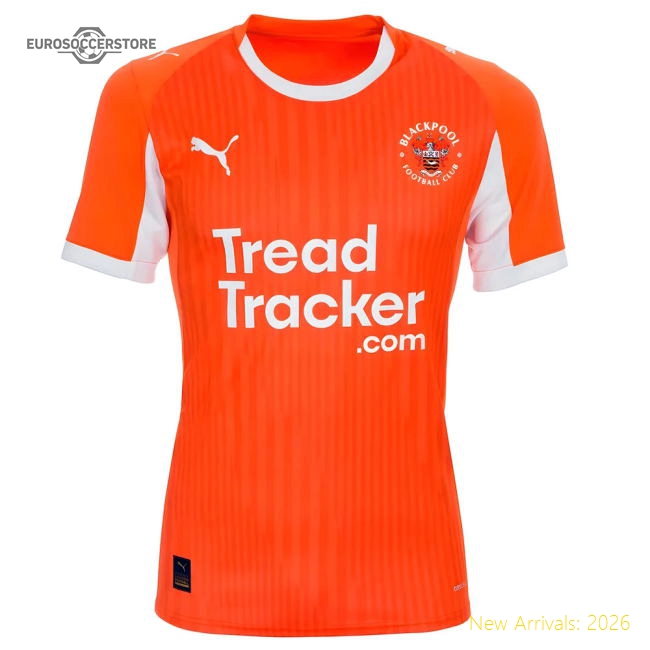 Outstanding 2025-2026 Blackpool Home Shirt - Kids - Authentic Design