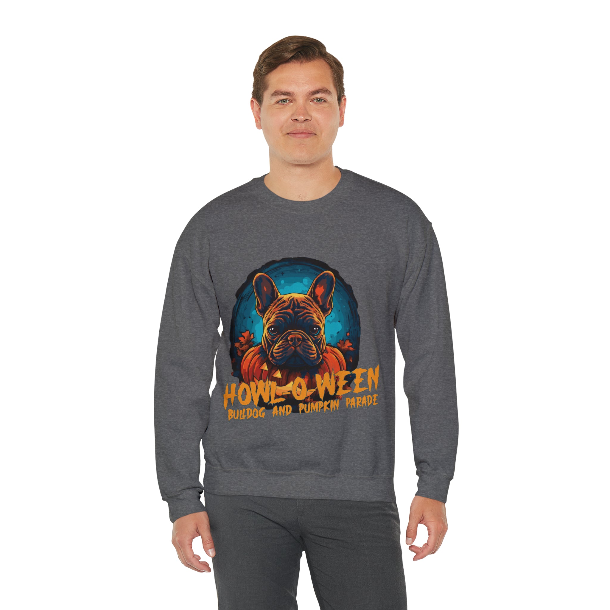 Pumpkin - Trendy Parade Halloween Unisex Sweatshirt For Frenchie Fans