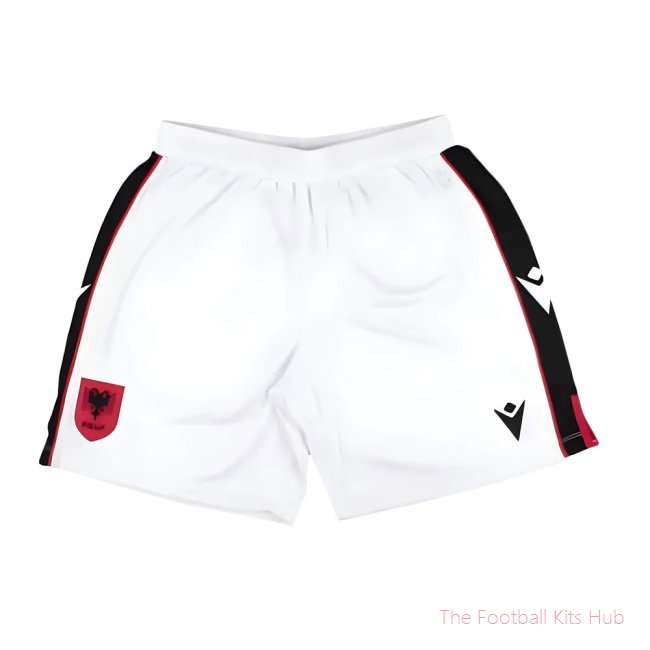 2024-2025 Albania Away Shorts (White)