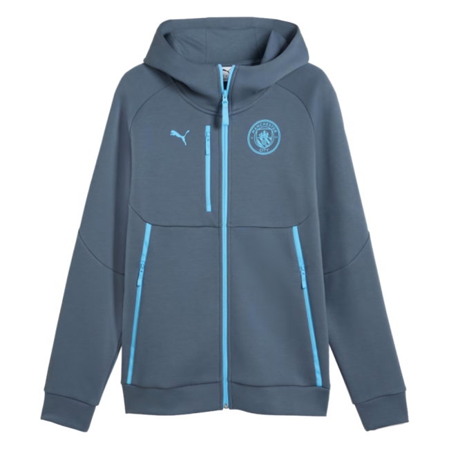 [JED] 2026-2027 Man City PUMATECH FZ Hoody (Evening Sky)