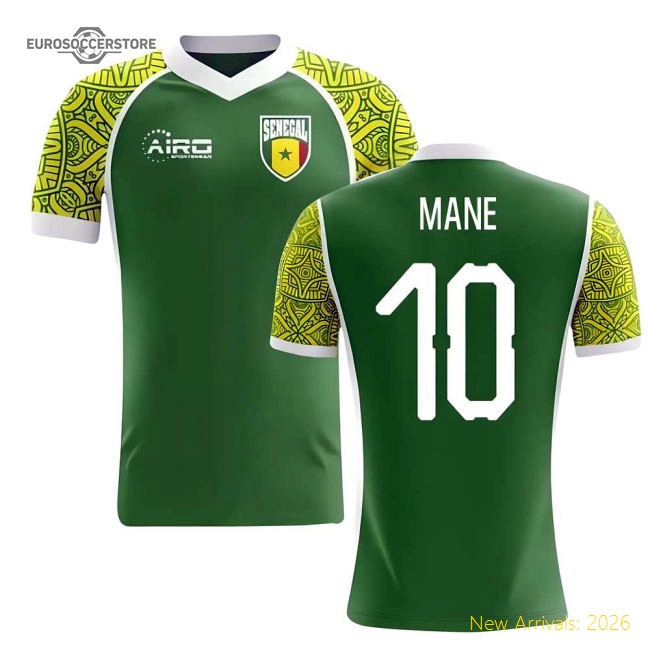 2025-2026 Teranga Lions Away Concept Football Shirt (mane 10)