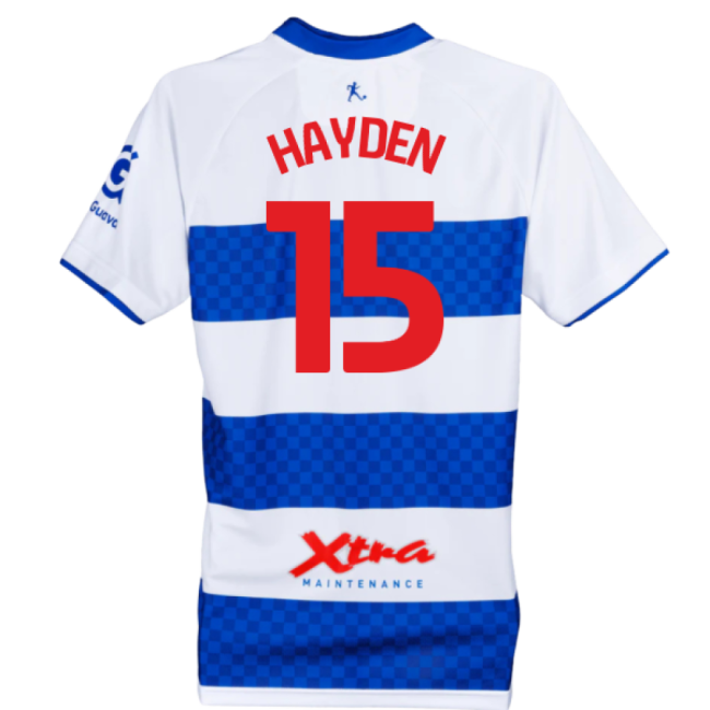 Authentic 2025-2026 Qpr Home With Vintage Design - Legendary Number 7