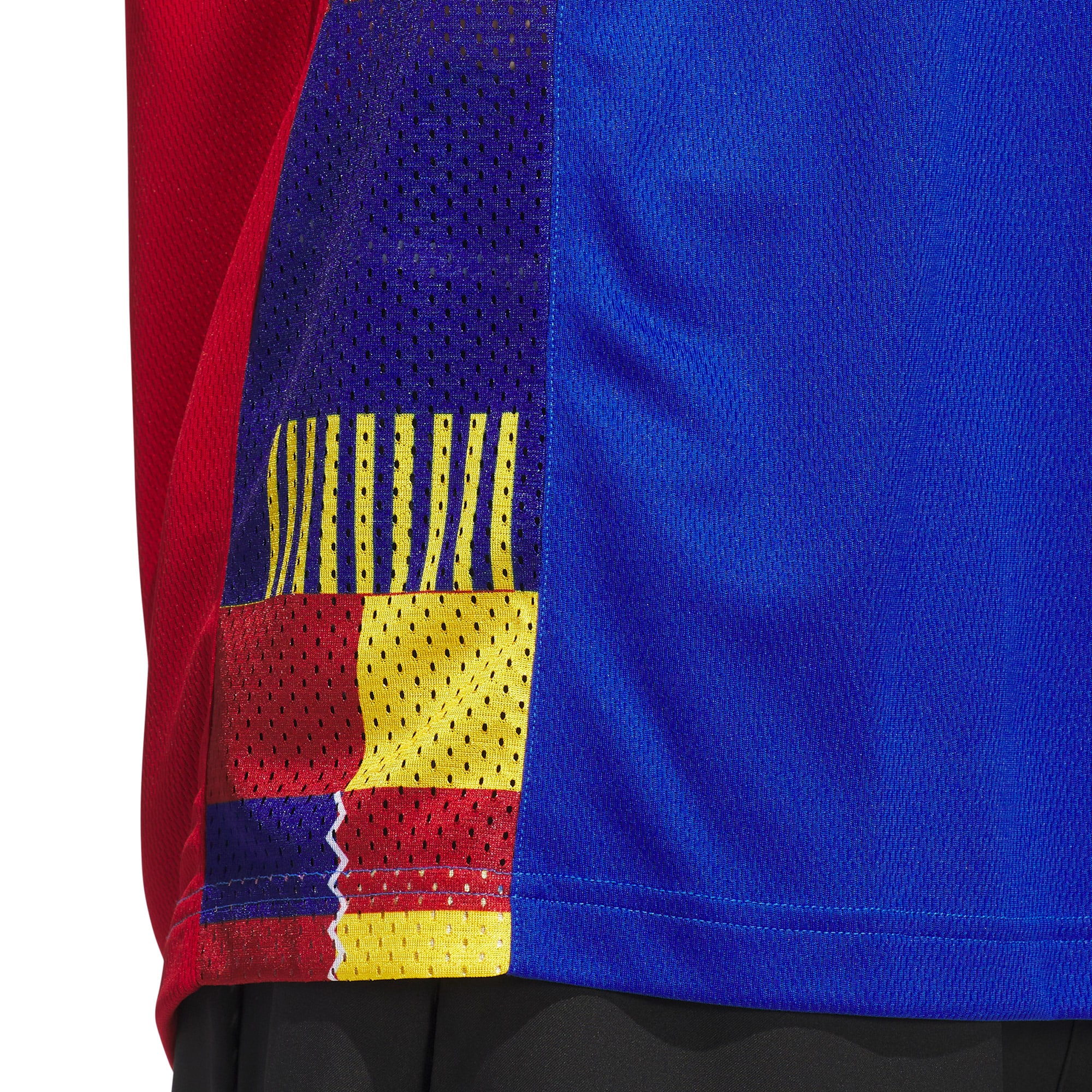 [NJP] Kansas Jayhawks Black History Month Basketball Jersey - Royal/Red