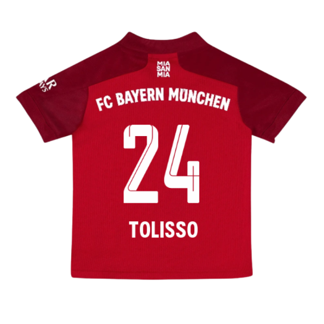 2021-2022 Bayern Munich Home Official Licensed Kit (TOLISSO 24)