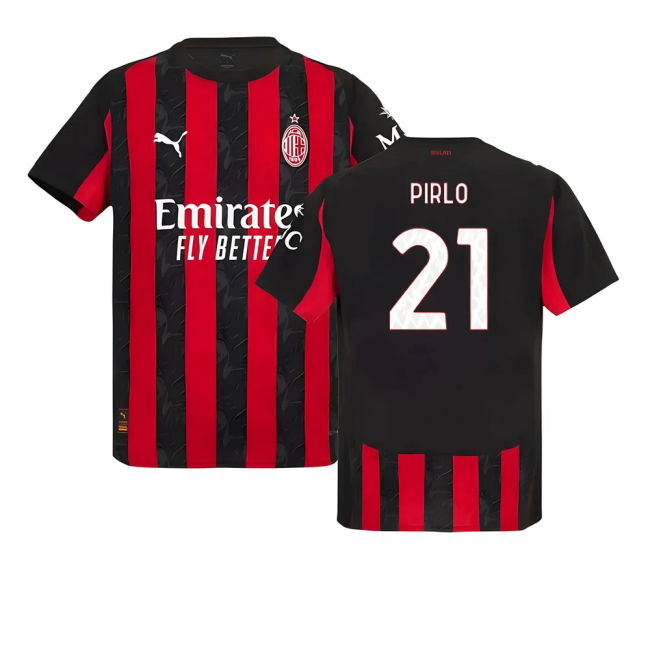 2025-2026 AC Milan Home shirt - durability v1.652 authentic