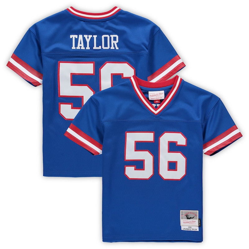 None Lawrence Taylor NY Giants Iconic Great Value Jersey Game Day Wear