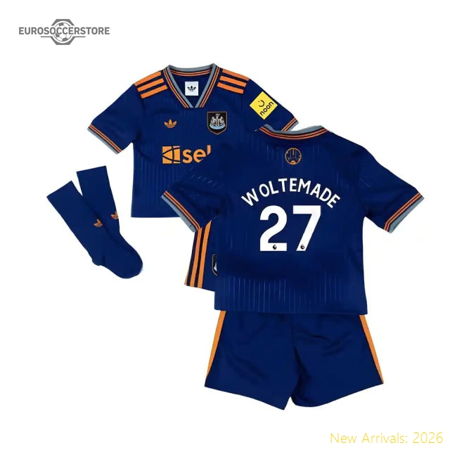 Authentic 2025-2026 Newcastle Third Mini Kit (woltemade 27) - Premium