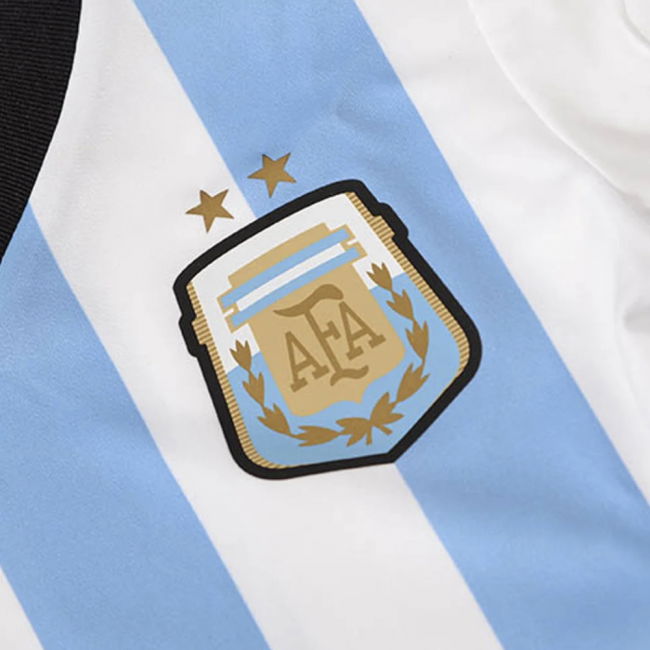 Licensed Copy Argentina Home Replica Jersey for Adults