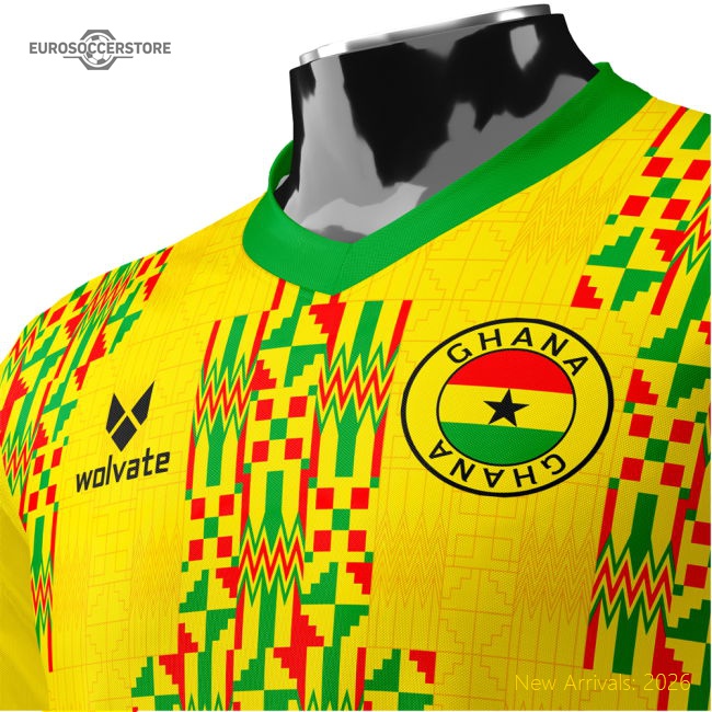 Ghana National Team Heritage Football Jersey (wolvate) Adult Short