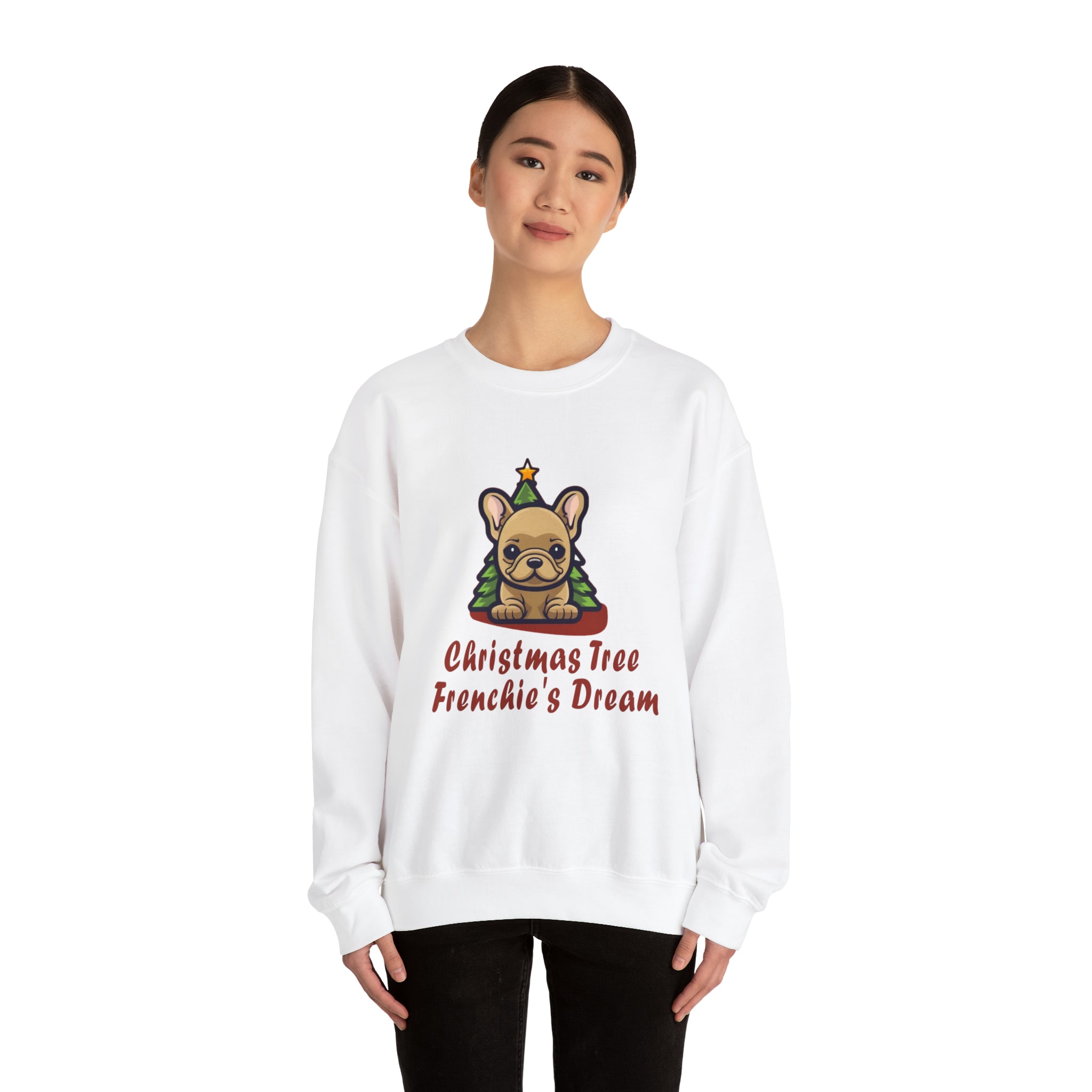 French Bulldog Frenchie's Dream Sweater Unisex Sweatshirt Durable Dog Item