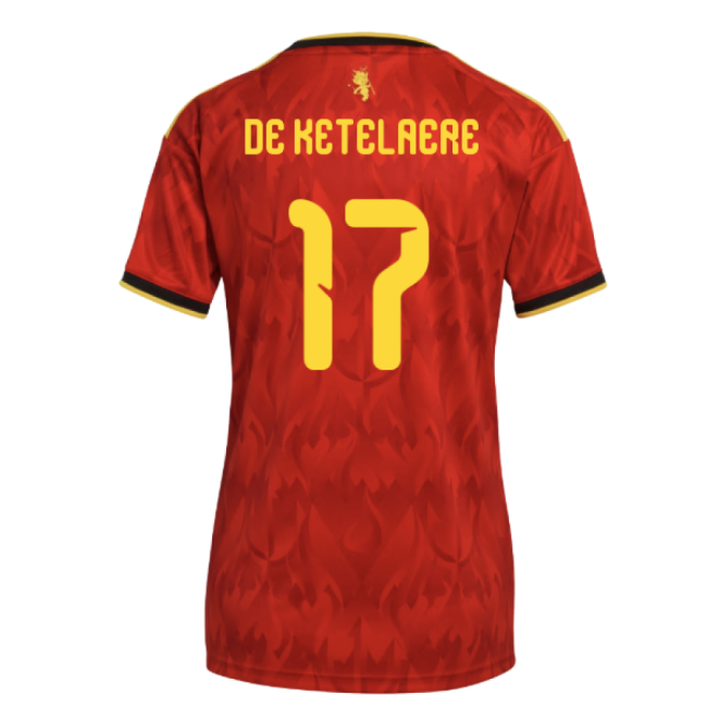 High-Quality Original Belgium 2026-2027 Belgium Home Shirt (Womens)...