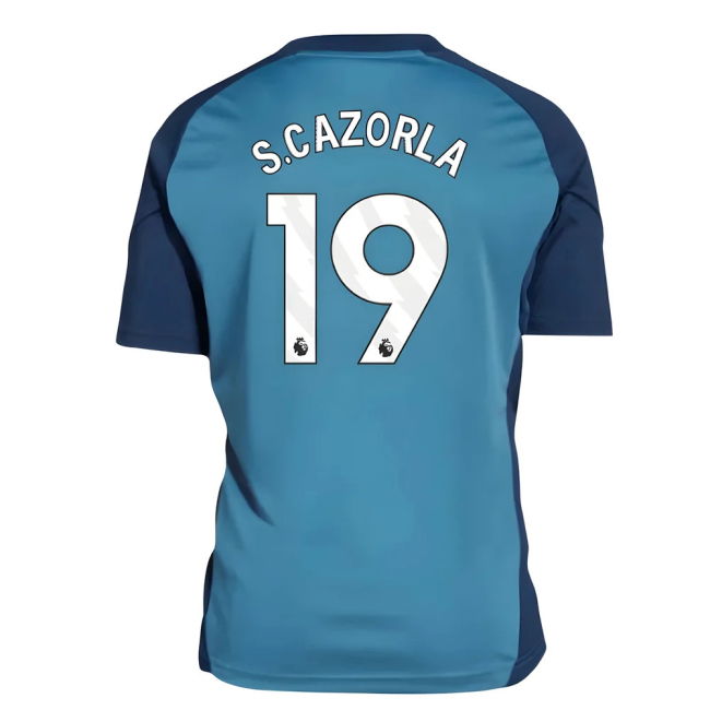 2025-2026 Arsenal Training Shirt (Blanch Blue) - Kids (S.Cazorla 19...