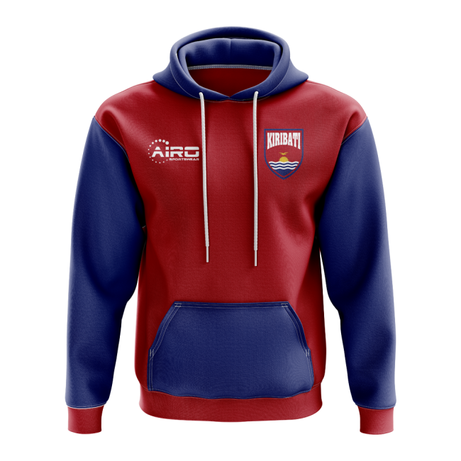 Football Kiribati Concept Country Football Hoody (Red) Performance
