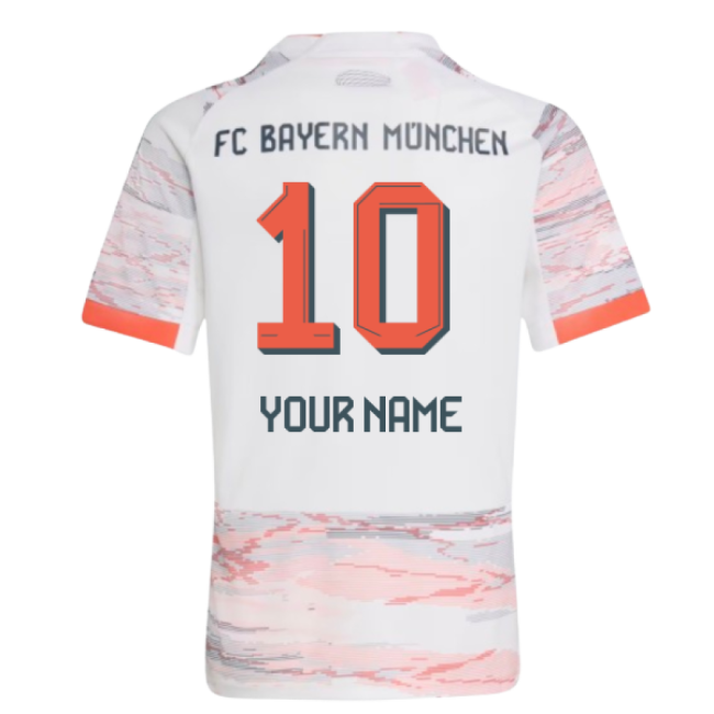 Performance 2025-2026 Bayern Munich Away Shirt (Kids) (Your Name)