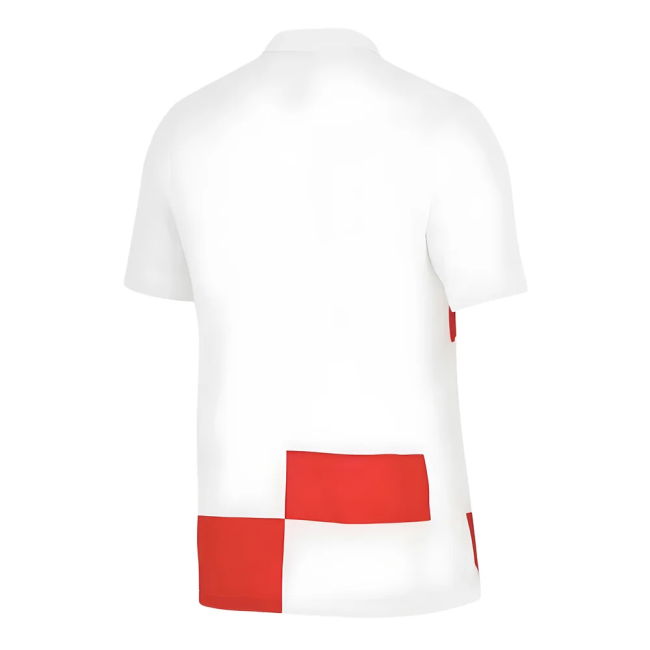 Authentic 2024-2025 Croatia Home Team Football Euro World Jersey