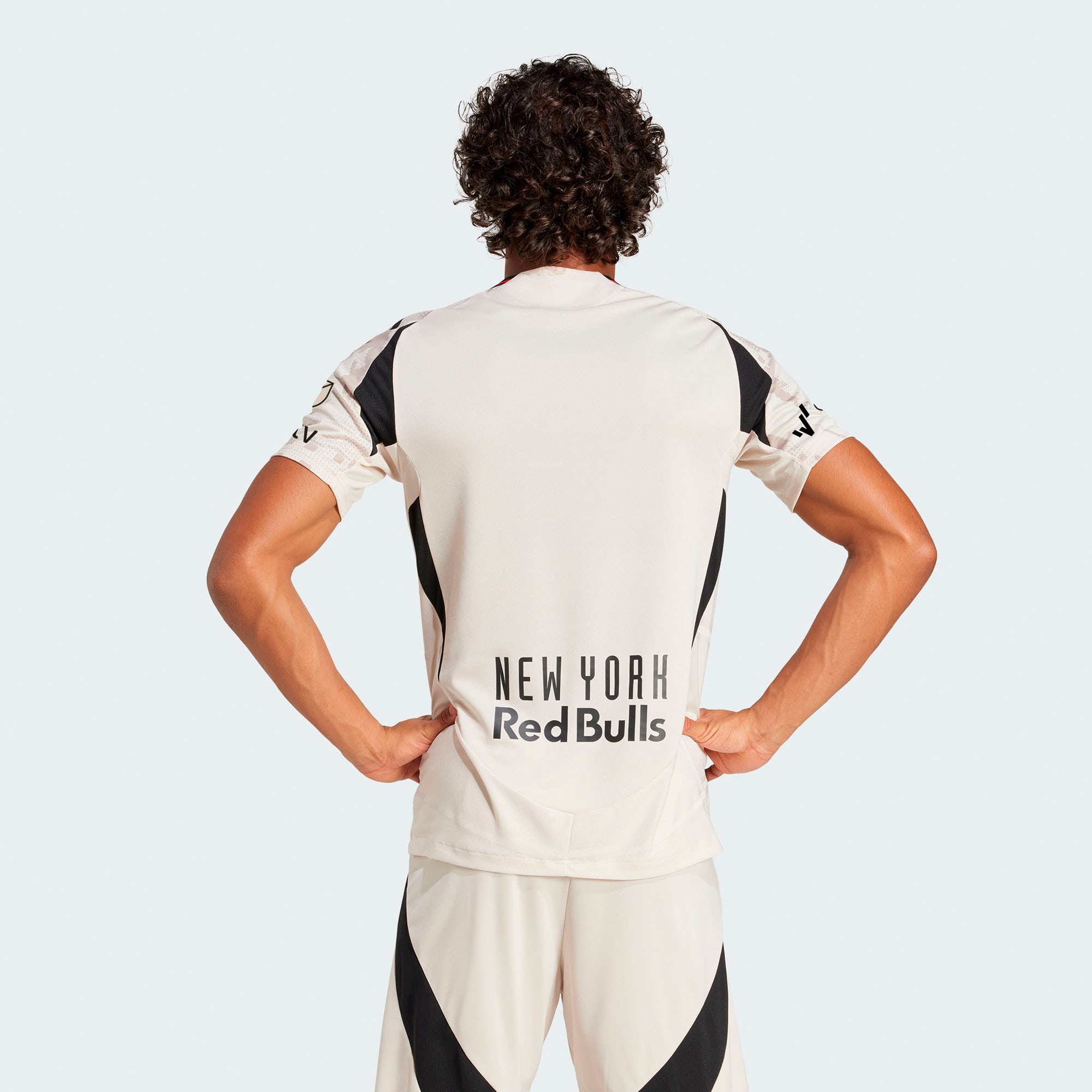 [SJH] New York Red Bulls 2025 Stone Kit Authentic Jersey - Tan