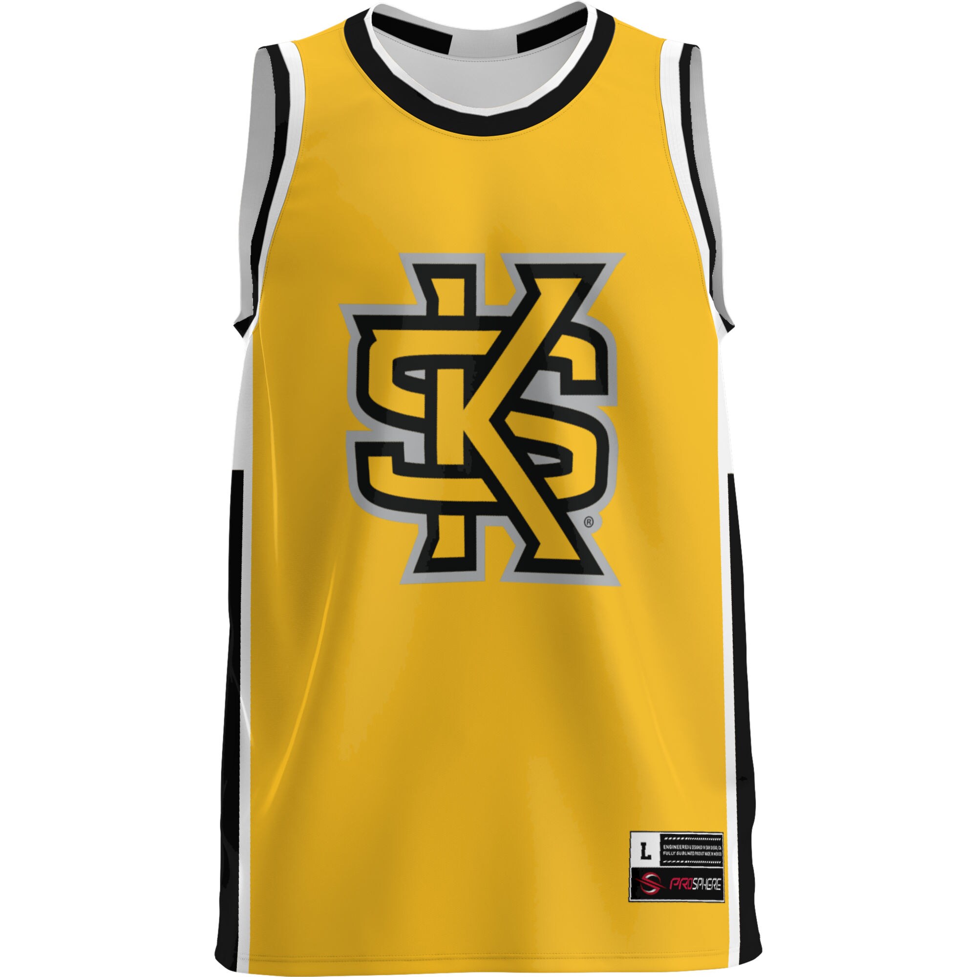 [DDG] Kennesaw State Owls GameDay Greats Lightweight Basketball Jersey - Gold